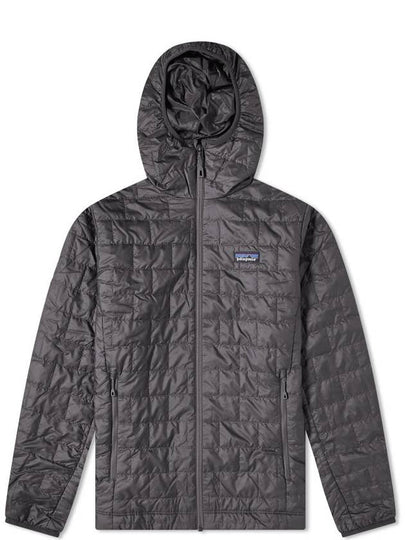 Men's Nano Puff Insulated Hooded Padding Grey - PATAGONIA - BALAAN 2