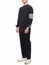 Gavardine Straight Pants Night Blue - MONCLER - BALAAN 5