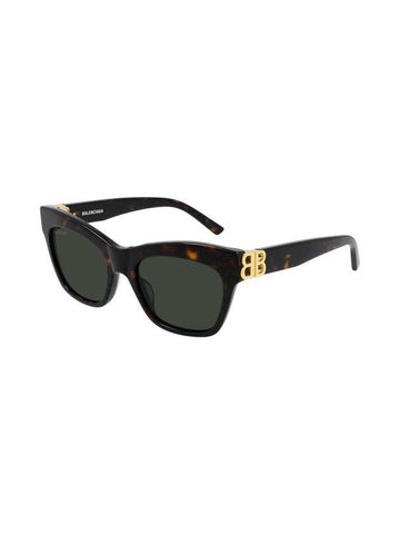 Eyewear BB0132S 002 Dynasty Butterfly Sunglasses Havana - BALENCIAGA - BALAAN 1