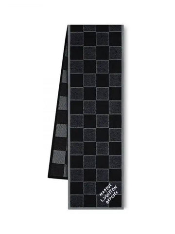 Damier Heritage Scarf Black - LOUIS VUITTON - BALAAN 1