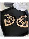 Big Heart Earrings Earrings Gold - CHANEL - BALAAN 3