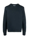 Organic Crewneck Knit Top Midnight Blue - ACNE STUDIOS - BALAAN 2