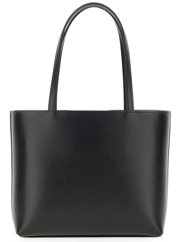 Logo Embossing Small Tote Bag Black - DOLCE&GABBANA - BALAAN 5