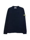 Pocket Knit Top Navy - STONE ISLAND - BALAAN 1