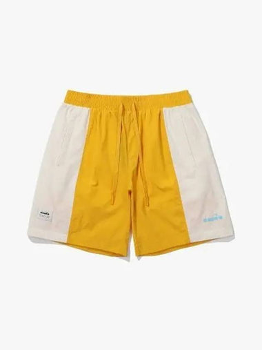 Diadora Comfy Woven Half Pants YELLOW - DIADORA - BALAAN 1