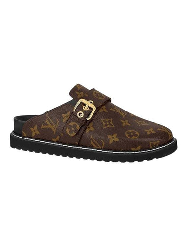 Cosy Flat Comfort Clog Brown - LOUIS VUITTON - BALAAN 1