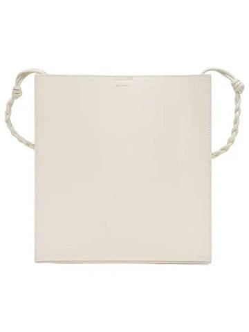 Medium Tangle Shoulder Bag White - JIL SANDER - BALAAN 1