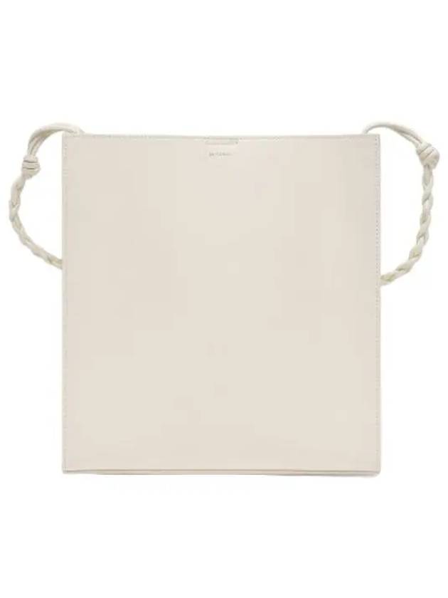 Medium Tangle Shoulder Bag White - JIL SANDER - BALAAN 1