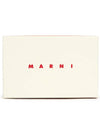 Saffiano Leather Card Wallet Green - MARNI - BALAAN 7