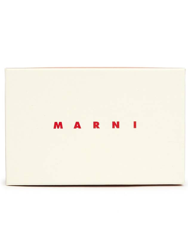 Saffiano Leather Card Wallet Green - MARNI - BALAAN 7