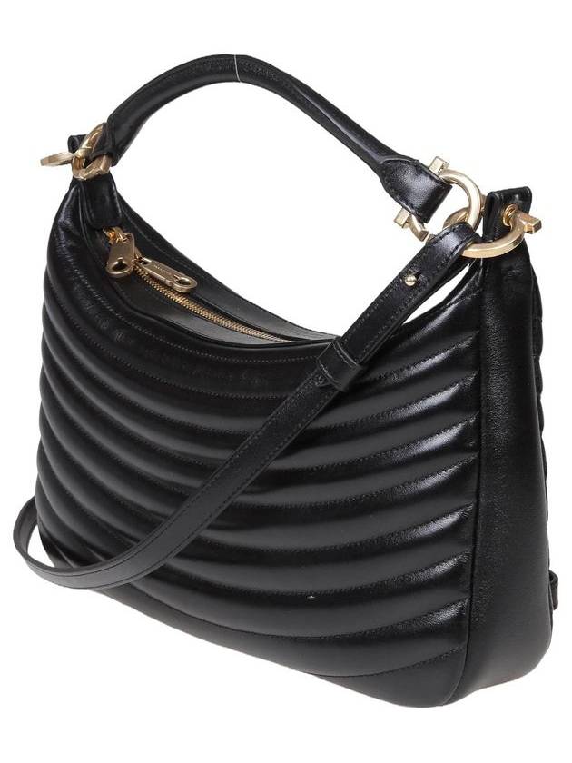 Salvatore Ferragamo Smooth Calfskin Shoulder Bag - SALVATORE FERRAGAMO - BALAAN 3