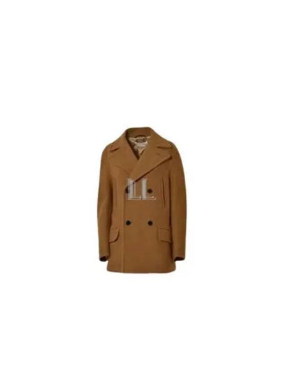 Boucle Wool Midi Double Coat Camel - MARNI - BALAAN 2