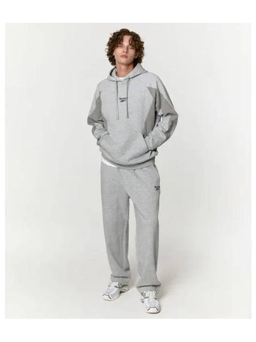 2WAY brushed sweatpants gray - REEBOK - BALAAN 1