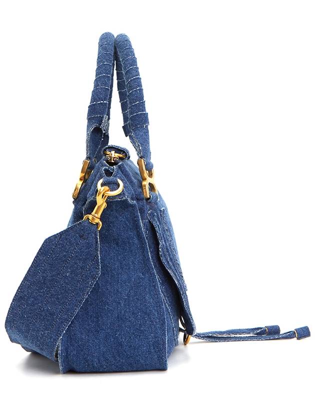 Marcie Double Carry Shoulder Bag Blue - CHLOE - BALAAN 4