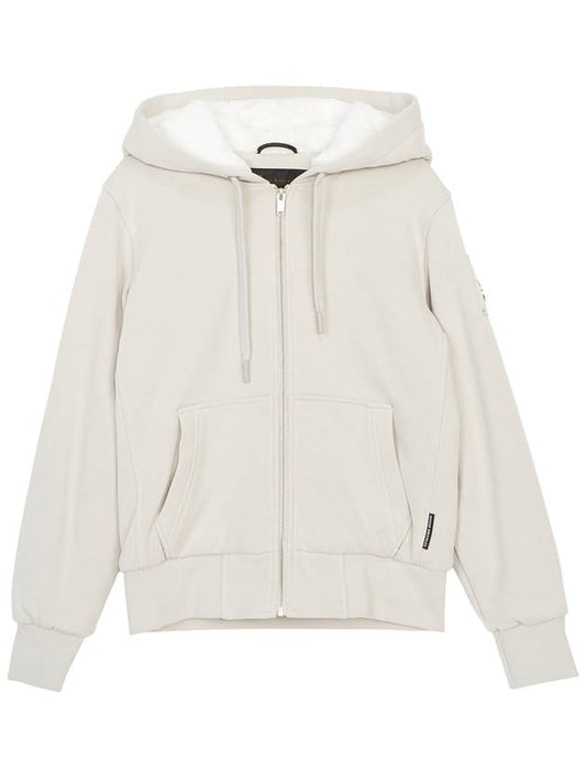 Classic Bunny 2 Zip Up Hoodie White Lining Willow Grey - MOOSE KNUCKLES - BALAAN 2