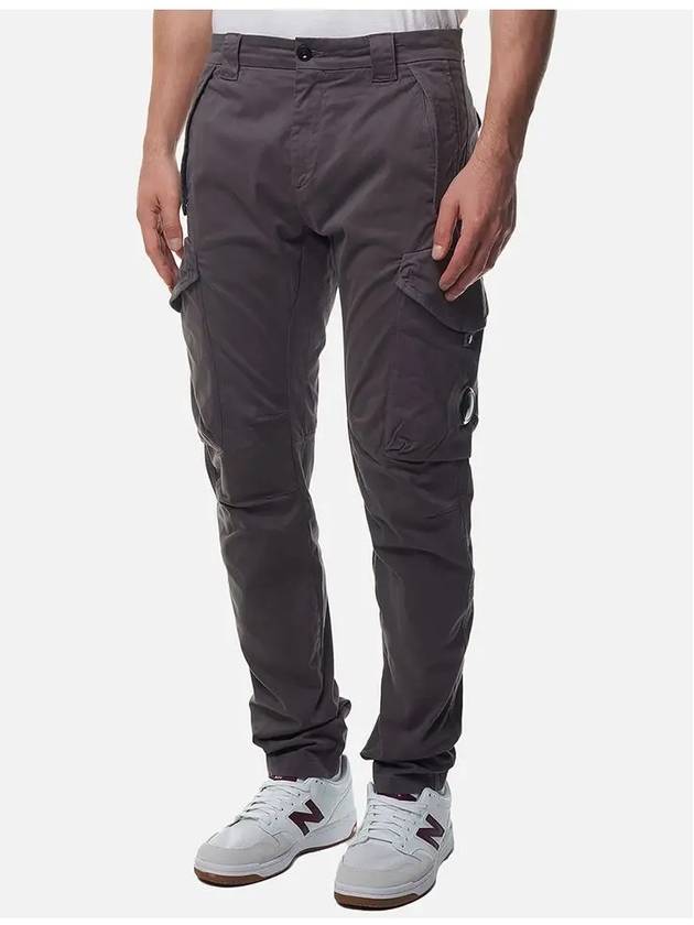 17CMPA058A 005529G 771 Stretch Satin Lens Cargo Pants - CP COMPANY - BALAAN 2