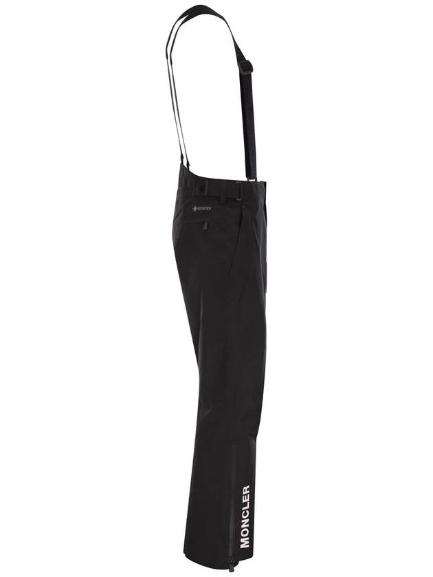 Grenoble Padded Gore Tex Ski Straight Pants Black - MONCLER - BALAAN 4