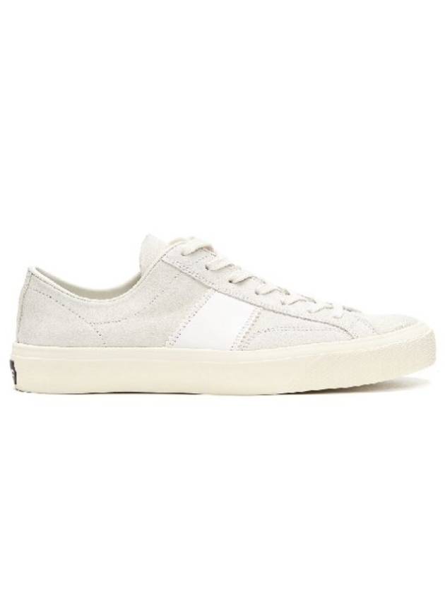 Suede Low Top Sneakers Marble Cream - TOM FORD - BALAAN 3