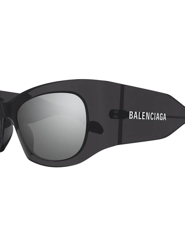 Sunglasses BB0327S 003 GRAY GRAY SILVER - BALENCIAGA - BALAAN 4