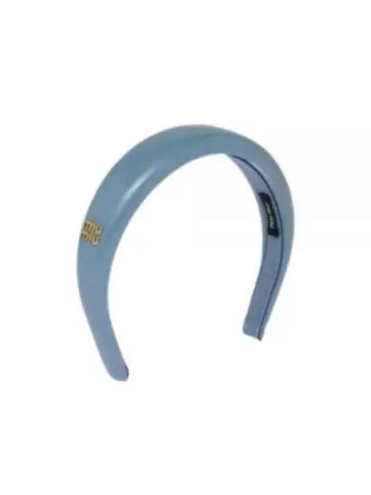patent leather headband - MIU MIU - BALAAN 2