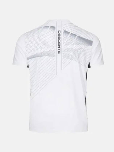 Back graphic short sleeve t shirt white SP321TTS74 - DESCENTE - BALAAN 1