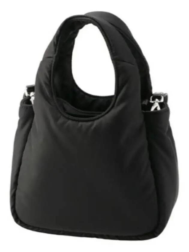 Soft Padded Re-Nylon Mini Bag Black - PRADA - BALAAN 4