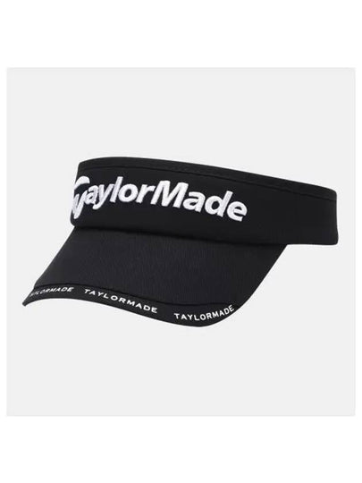 Men's Basic Logo Sun Visor Black - TAYLORMADE - BALAAN 2