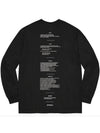 x The Crow Long Sleeve TShirt Black x The Crow L S T Shirt Black - SUPREME - BALAAN 2