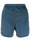 Men's Nylon Metal Swim Shorts Mid Blue - STONE ISLAND - BALAAN 3