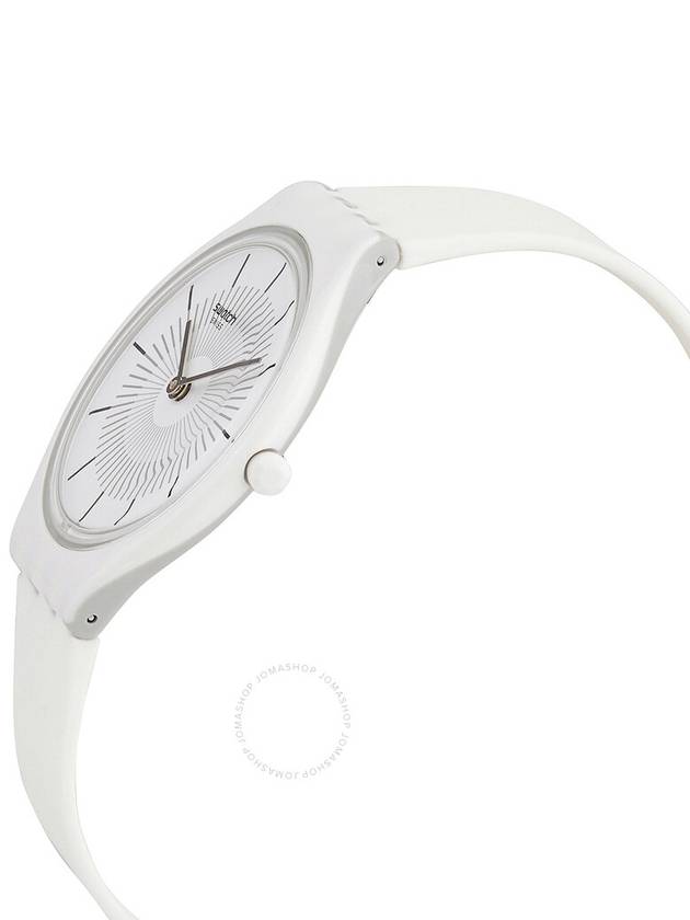 Swatch Skinpure White Silicone Rubber Watch SVOW100 - SWATCH - BALAAN 2