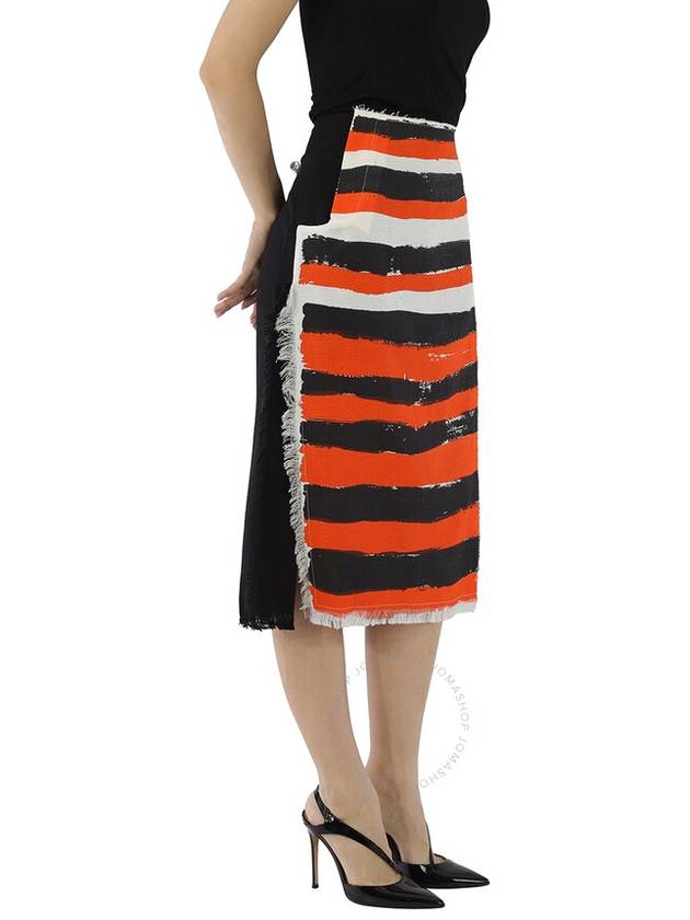 Marni Ladies Stripe-print Midi Skirt, Brand Size 44 (US Size 12) - MARNI - BALAAN 2