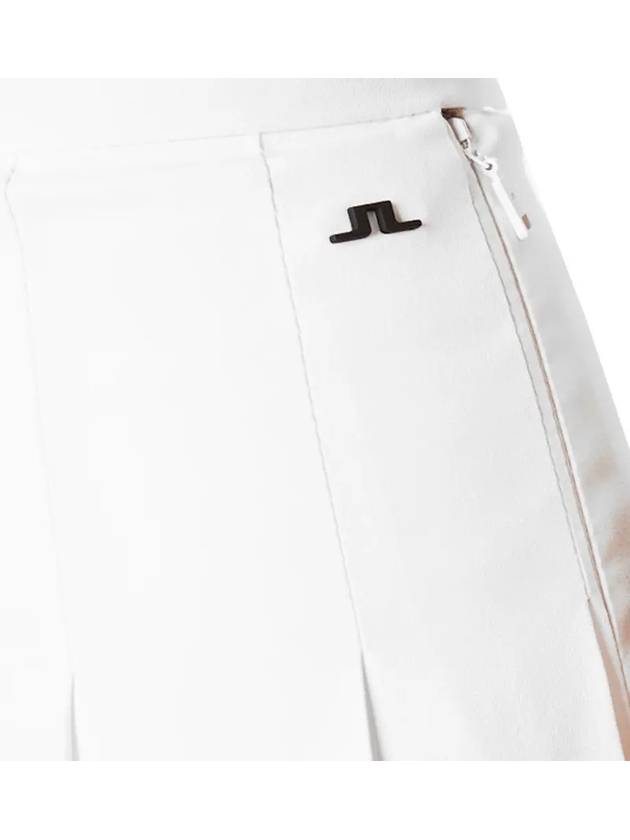 Women's Adina Golf Skirt White - J.LINDEBERG - BALAAN 5