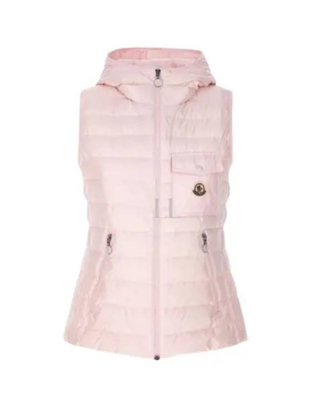 Glygos Down Vest Pink - MONCLER - BALAAN 2