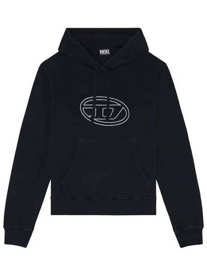 S-Ginn-E4 Hoodie Black - DIESEL - BALAAN 2