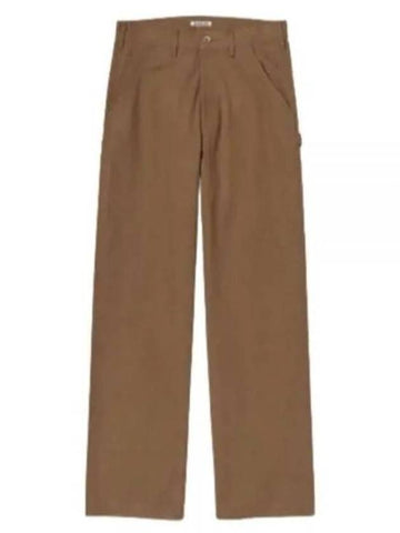 Straight Pants A23AP02MN Brown - AURALEE - BALAAN 1