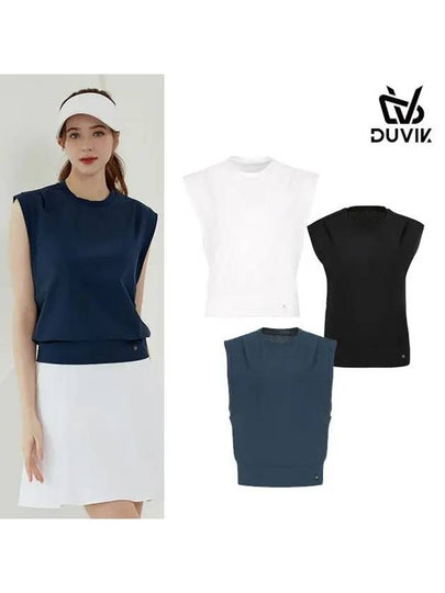 Overfit Blouson Sleeveless T-Shirt DD2WTS107DB - DUVIK - BALAAN 2