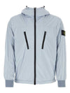 Skin Touch Nylon TC Hooded Jacket Sky Blue - STONE ISLAND - BALAAN 2