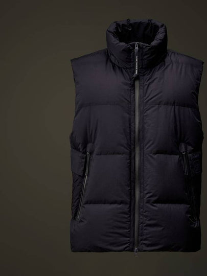 The Metropolis Series Pertex Down Vest Navy - CP COMPANY - BALAAN 2