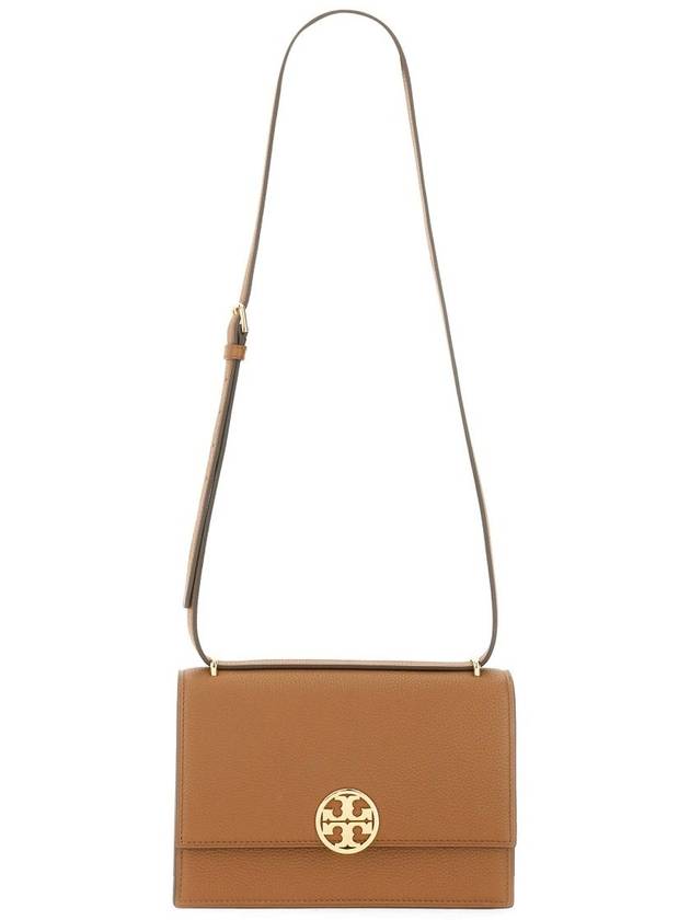 Miller Leather Cross Bag Brown - TORY BURCH - BALAAN 2