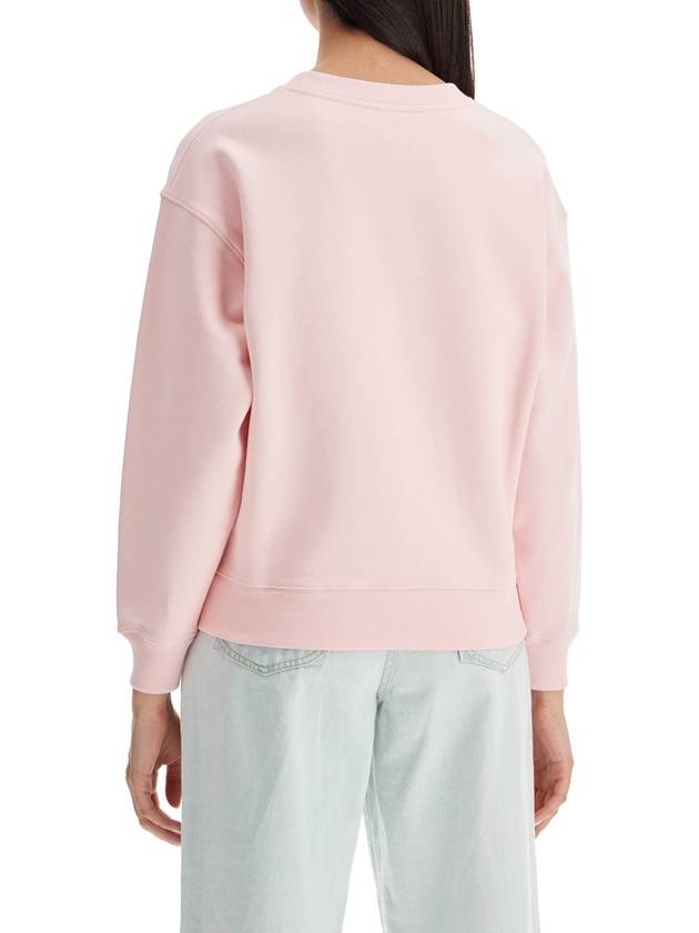 Boke Flower Cotton Sweatshirt Pink - KENZO - BALAAN 4