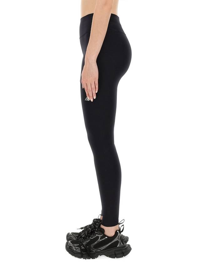 reflective logo leggings black - BALENCIAGA - BALAAN 5