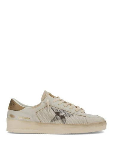 Stardan Mesh Low Top Sneakers White - GOLDEN GOOSE - BALAAN 1