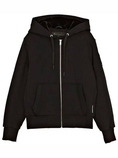 Classic Bunny 2 Zip Up Hoodie Black Lining Black - MOOSE KNUCKLES - BALAAN 2