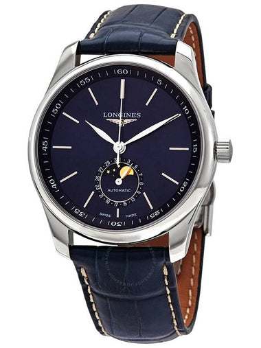 Longines Master Automatic Moonphase Blue Dial Men's Watch L29094920 - LONGINES - BALAAN 1