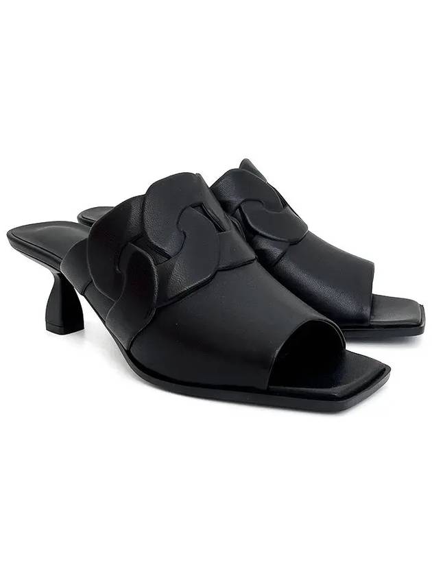 Hanna 95 Sandal Heels Black - HERMES - BALAAN 2