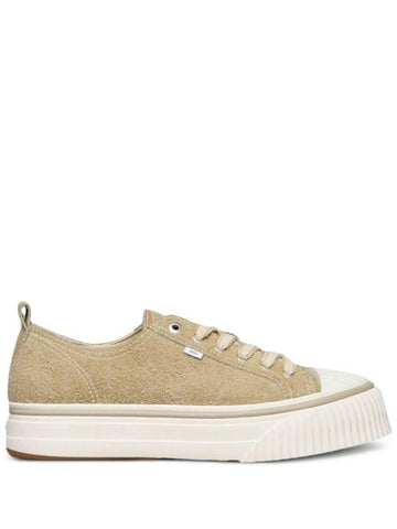 De Coeur suede low top sneakers beige - AMI - BALAAN 1