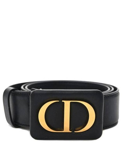 Bobbi Leather Belt Black - DIOR - BALAAN 2