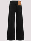 Le De Nimes Large Straight Jeans Black - JACQUEMUS - BALAAN 3