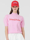 Candy puff knit PINK - MONBIRDIE GOLF - BALAAN 3