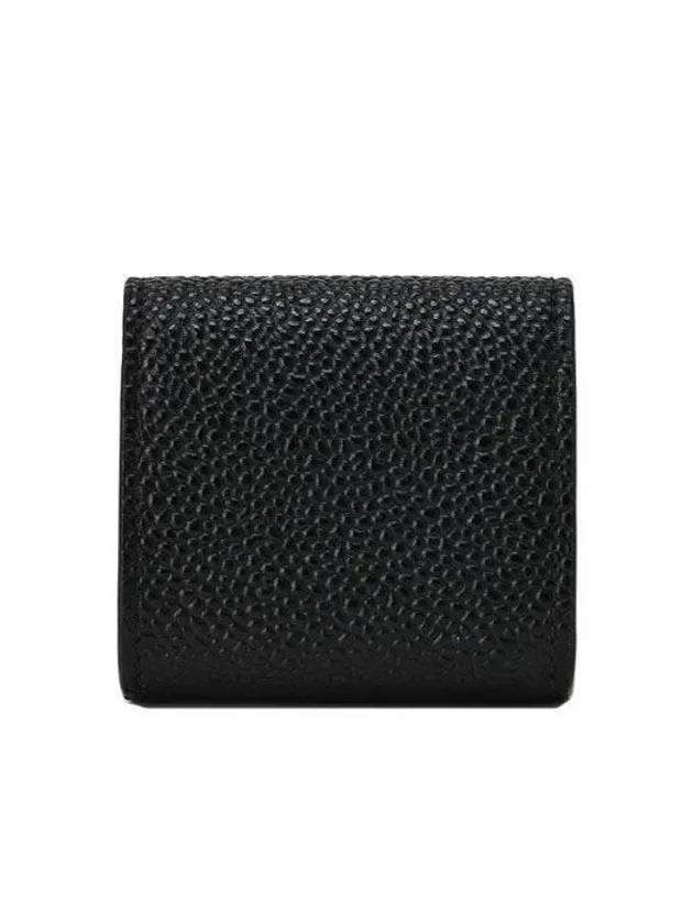 Small Logo Stamp Coin Wallet Black - THOM BROWNE - BALAAN 3